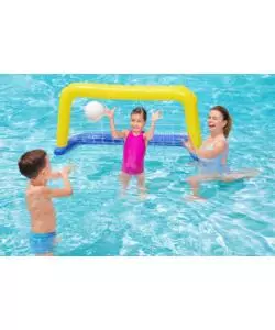 Porta gonfiabile da pallanuoto con palla bestway 142x76cm